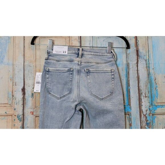 PacSun Womens Size 22 Blue Light Wash Distressed High Rise Jegging Denim Jeans - Picture 5 of 12